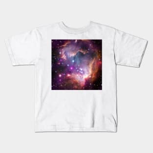 Small Magellanic Cloud - Space Scene Kids T-Shirt